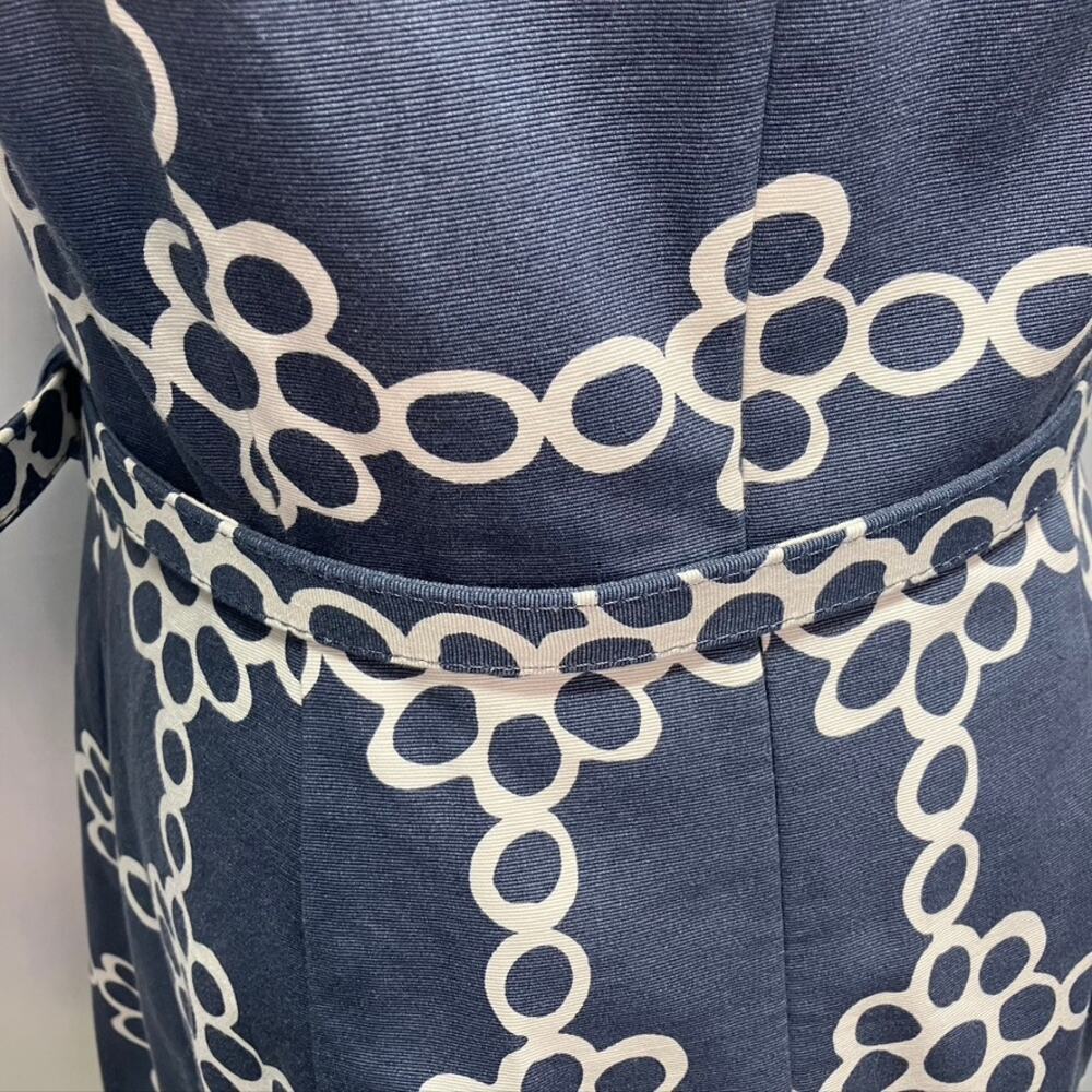 Boden Ava Daisy Chain Dress Women's 6R With belt Summer classic preppy wedding - Picture 9 of 16